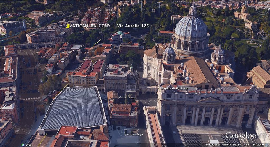 Vatican Balcony Lejlighed Rom Eksteriør billede