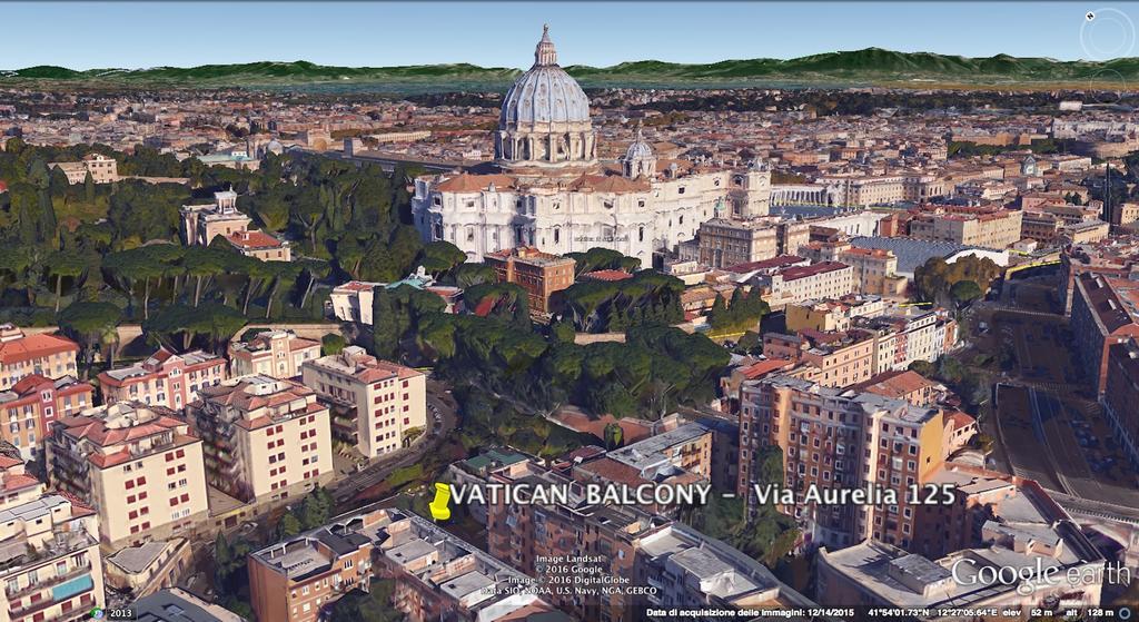 Vatican Balcony Lejlighed Rom Eksteriør billede